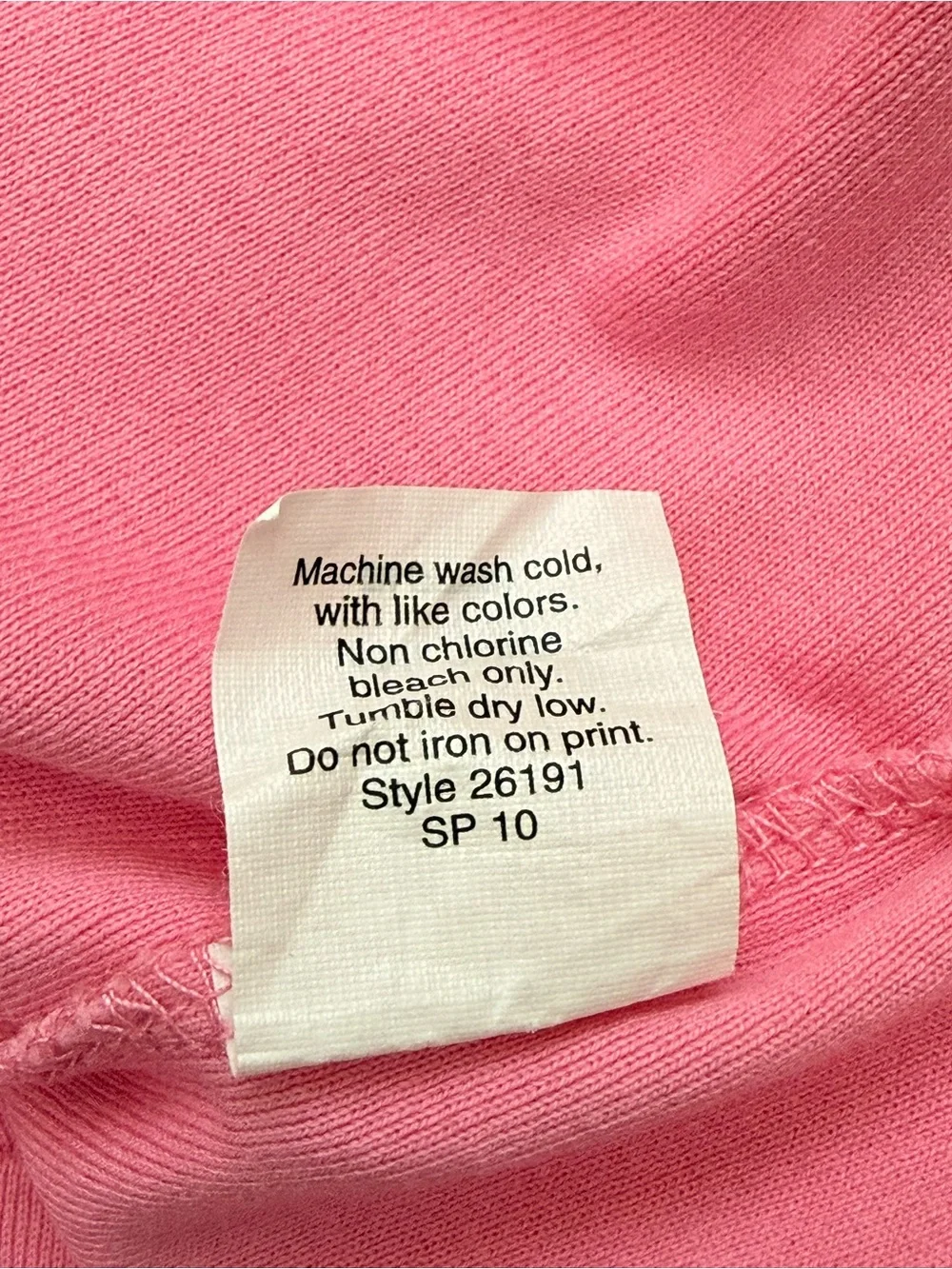 J. Crew Pink Scoop Neck Short Sleeve Tee